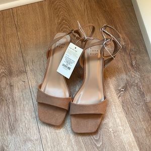 New with box Target Nude Sandals